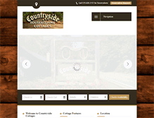 Tablet Screenshot of countrysidecottages.com